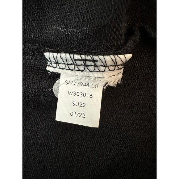 Athleta Cardigan Womens Large Black Pranayama Wrap Modal Nirvana Pockets Stretch - Picture 3 of 8